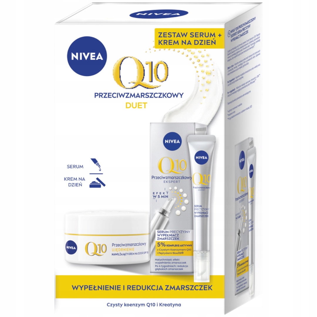 NIVEA Q10 denný krém proti vráskam SPF 15 50 ml